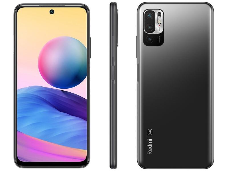 Smartphone xiaomi redmi 10 5g tela 6,58'' 4gb+128gb cinza - Xiaomi